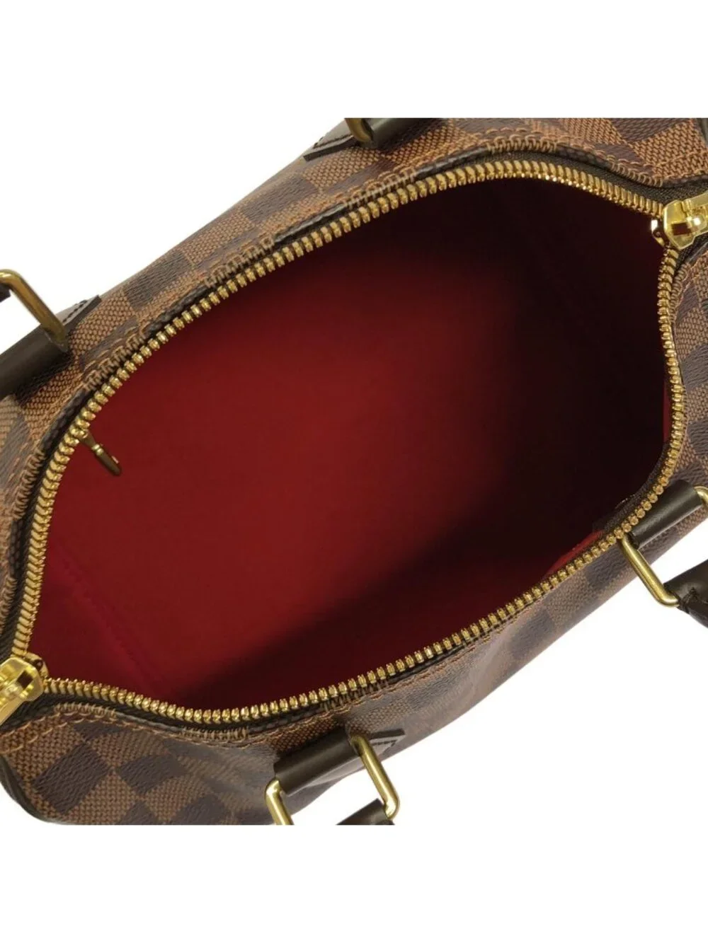 Louis Vuitton Damier Speedy Bandouliere 25 Boston Bag